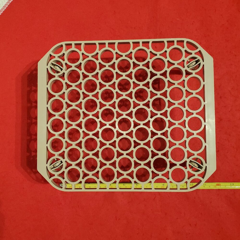 Pampered Chef Microwave Cooking Shelf W/Folding Legs - Mint as New.